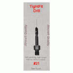 #21 Wire Gauge Heavy Duty TightFit® Threaded Shank Drill Bit
