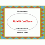 $25 Tight Fit® Gift Certificate